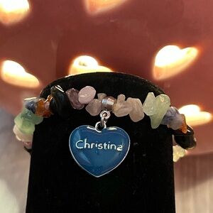 “Christina” charm bracelet
